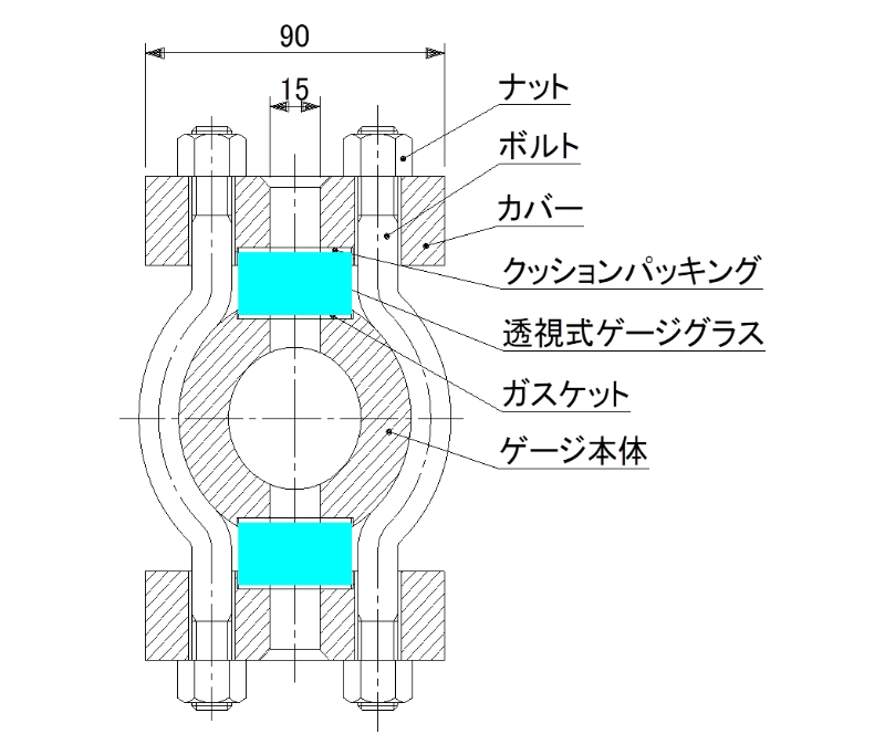 LC-W型 断面図